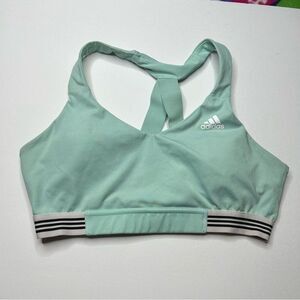 Adidas Light Green Racerback Sports Bra